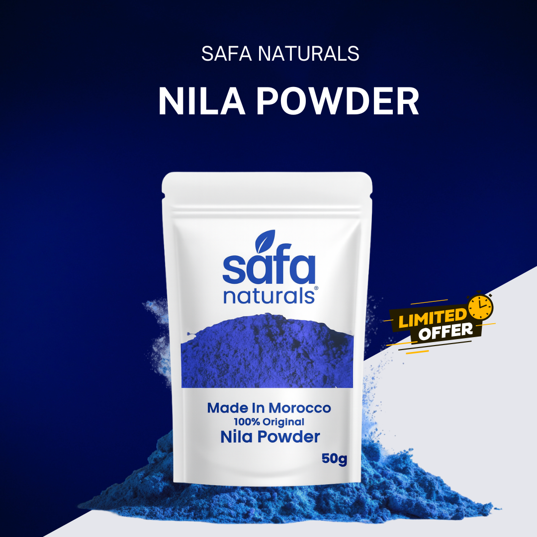 Moroccan Blue Nila Skin Whitening Powder